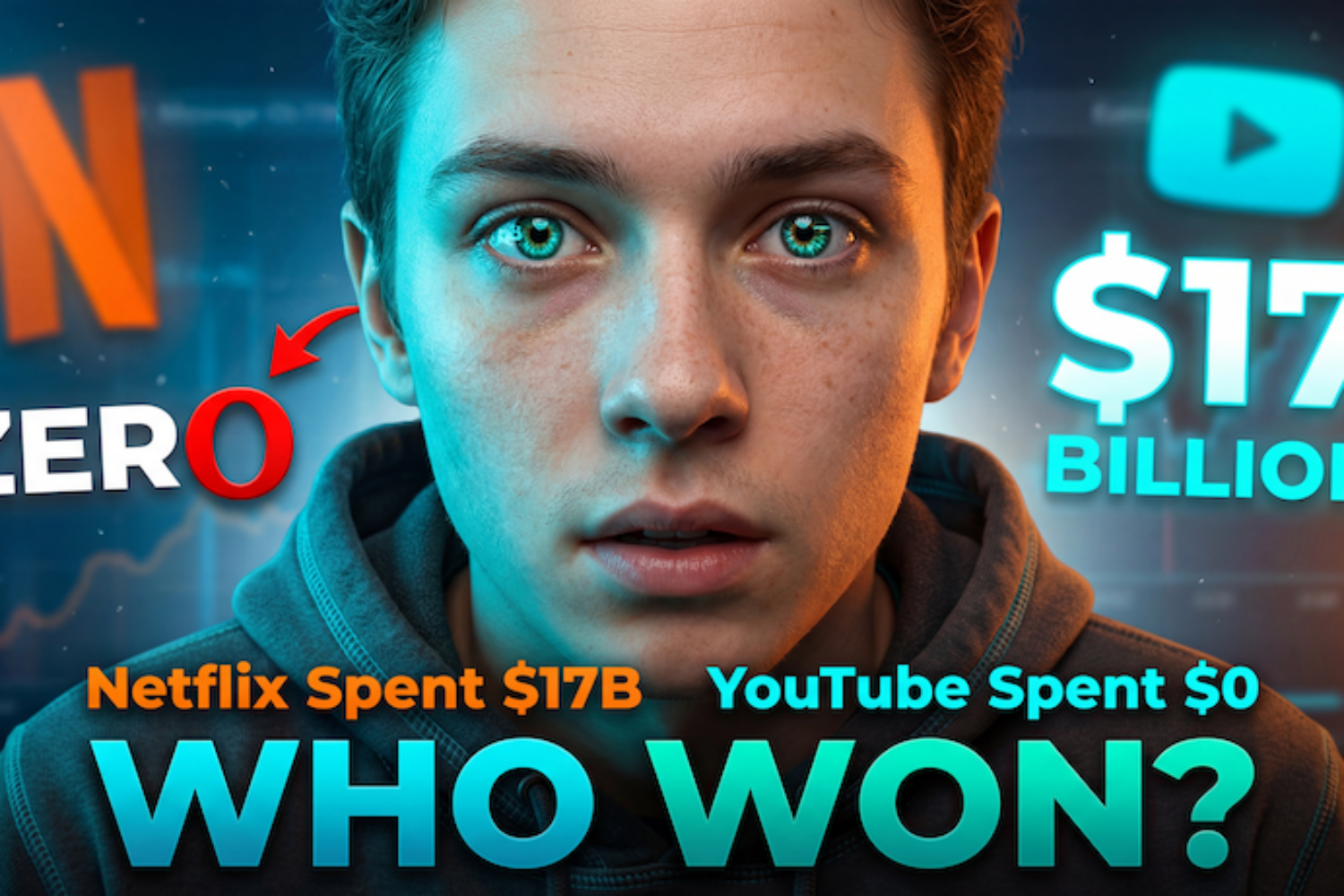 Netflix Spent $17 Billion. YouTube Spent $0. Guess Who Won.