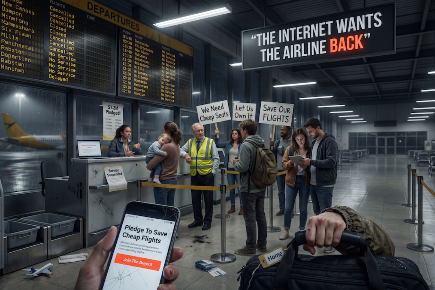 The Internet Wants To Buy Spirit Airlines