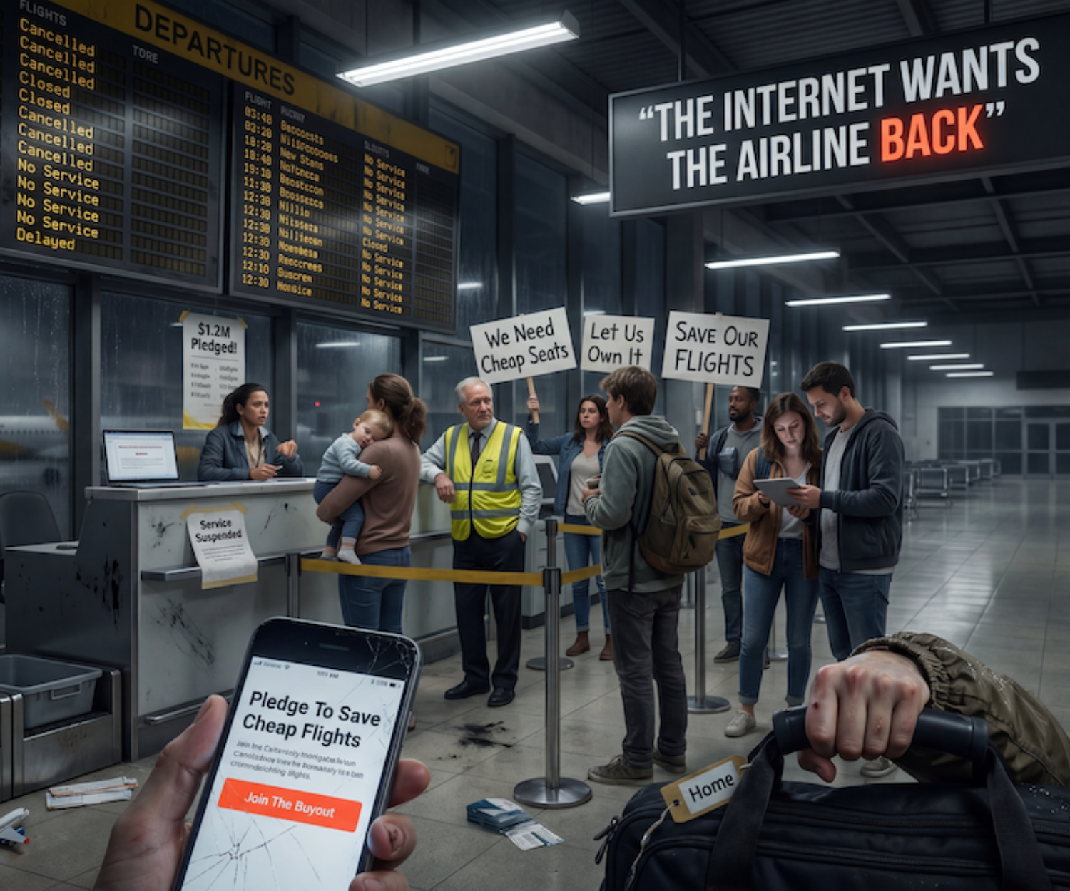 The Internet Wants To Buy Spirit Airlines